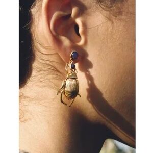 Avena - New Bohemian Style Beetle Insect Vintage Earrings